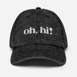 Eras Inspired Vintage Cotton Twill Cap