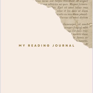Reading Journal