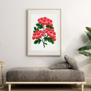 Botanical Plant,Botanical poster Printable, Flowers Poster, Botanical Prints Wildflower, Floral Wall Art, Vintage garden poster, Floral Art,