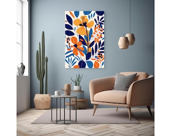 Henri Matisse Floral Print, Modern Wall Art (Digital Download)