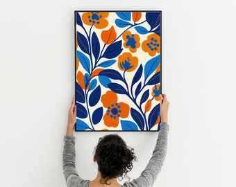 Henri Matisse Floral Print, Modern Art (Digital Download)