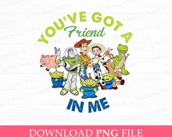 Toy Friends PNG, Family Trip Design (Instant Download)
