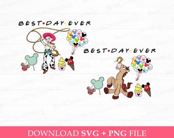 Toy Friends Svg, Best Day Ever Svg, Snacks and Balloons Svg, Family Trip Svg, 2025 Family Vacation Svg, Png Svg Files For Sublimation