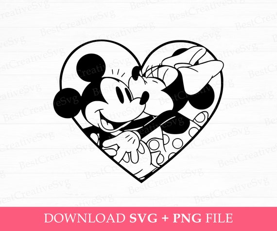 Couple Mouse Kiss SVG, Valentine's Day, Family Trip (SVG, PNG) - Etsy