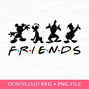 Ratón y sus amigos SVG, Vacaciones familiares SVG, Viaje familiar SVG, Modo vacaciones, Archivo SVG para cortar, Archivos SVG PNG para imprimir, Descarga instantánea