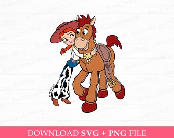 Kowbojka i koń SVG, Klipart z wakacjami rodzinnymi (PNG, SVG)