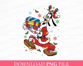 Christmas Character PNG, Holiday Gifts, Sublimation File