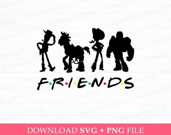 Toy Friends SVG, Family Trip Design (Instant Download)