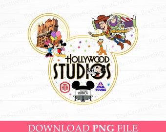 Hollywood Studios Png, Family Trip Png, Mouse and Friends Png, Family Vacation Png, Vacay Mode, Png File For Sublimation, Instant Download