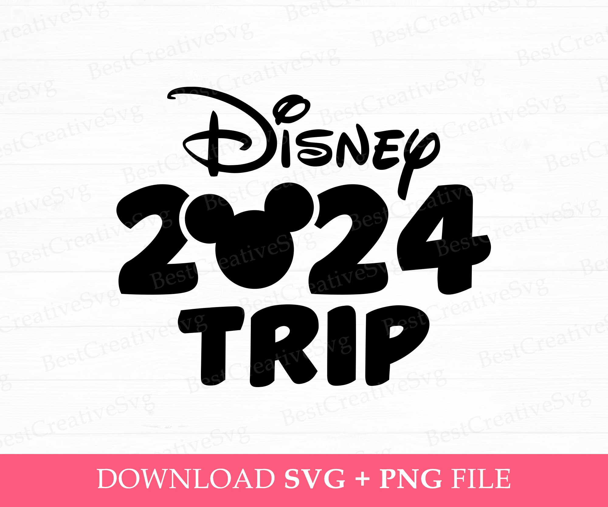 Bundle Family 2024 Trip Svg Matching Mouse Couple Svg Family Etsy