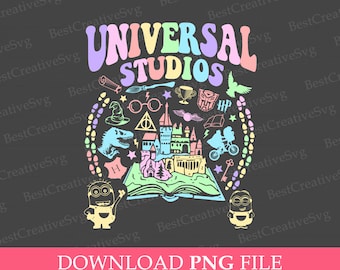 Universal Trip Png, Family Vacation Png, Vay Mode, Family Trip Png, Cute Characters Png, Png File For Sublimation, Instant Download