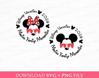 2026 Family Trip SVG PNG, Magical Kingdom Trip, Digital File