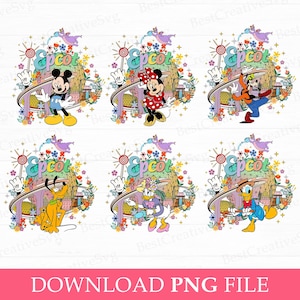 Bundle Epcot World Tour Png, Family Vacation Png, Family Trip Png, Mouse and Friends Png, Vacay Mode, Png For Sublimation, Instant Download