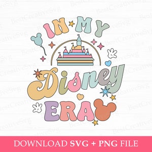 In My Era Svg, Family Trip Svg, Magical Kingdom Svg, Family Vacation Svg, Vacay Mode Svg, Retro Family Trip Png, Svg Png Files For Print