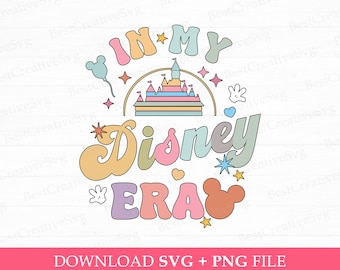 In My Era Svg, Family Trip Svg, Magical Kingdom Svg, Family Vacation Svg, Vacay Mode Svg, Retro Family Trip Png, Svg Png Files For Print