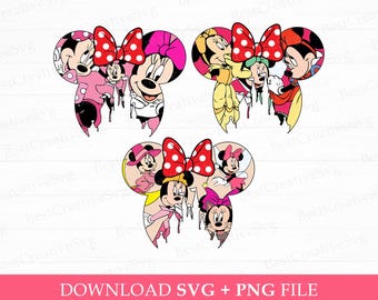 Miss Mouse Svg, Family Vacation Svg, Miss Mouse Collage Svg, Family Trip Svg, Magical Kingdom Svg, Png Svg Files For Print, Instant Download