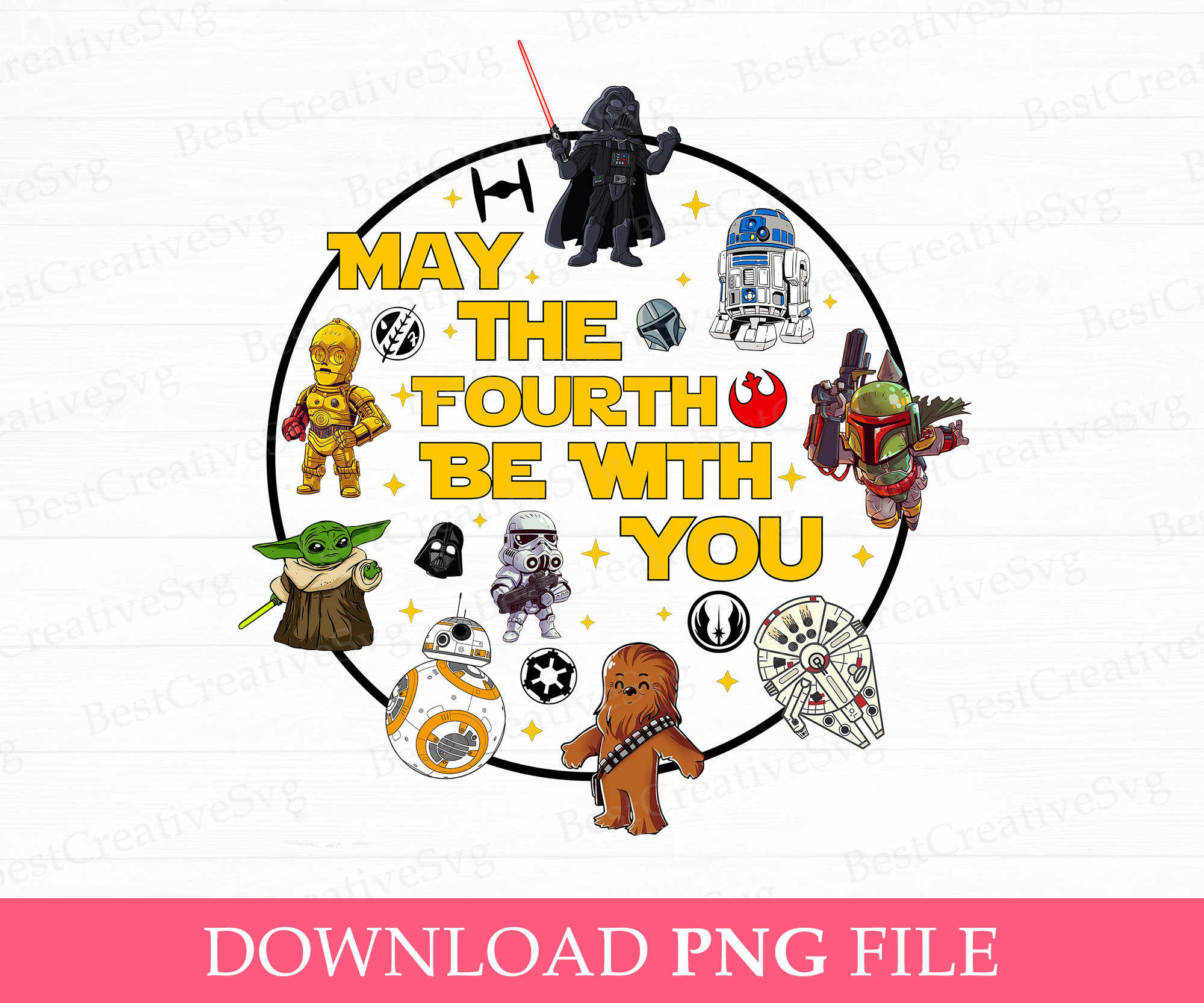 May the 4th Iron On - Etsy