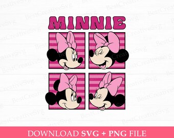 Miss Mouse Character Svg, Family Vacation Svg, Girls Trip Svg, Mouse Poses Design, Digital File