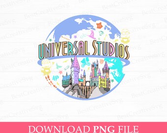 Family Trip Png, Universal Trip Png, Magical Castle Png, Family Vacation Png, Modo Férias, Arquivo Png Para Sublimação, Download Instantâneo