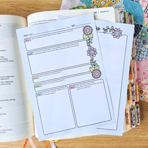 I Am Held Christian Bible Insert Set 10 Pack (Summary) | Bible Journaling | Bible Study | Bible Tip Ins | Bible Notes