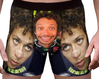 Valentino Rossi Themed Boxers | Superbike Champion Novelty Gift | The DOCTOR MotoGP Underpants