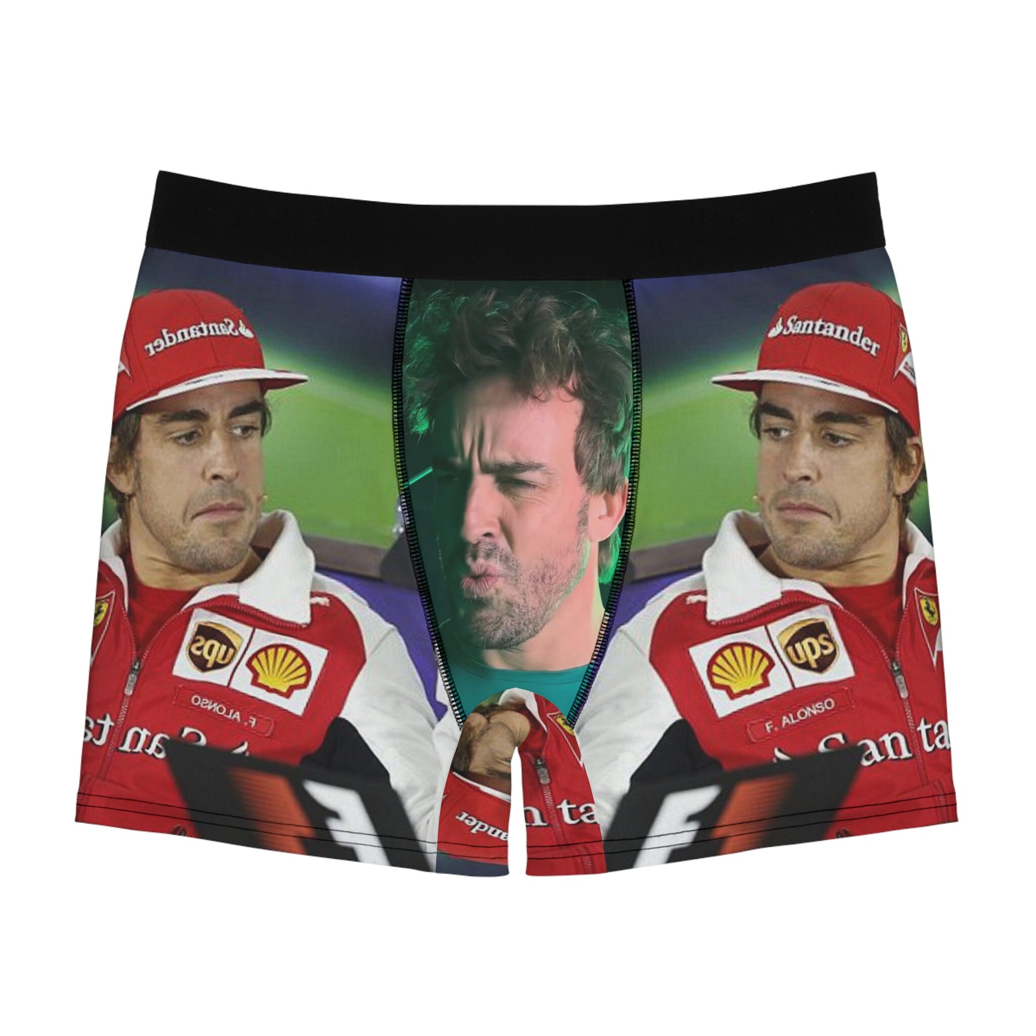 Fernando Alonso F1 Boxers | Funny Motorsport Gift | Comedy Underwear ...