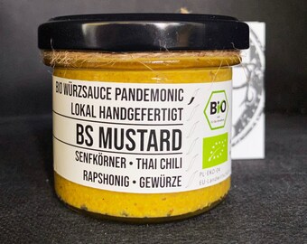 MOUTARDE DOUCE-AMER | Doux | Sauce Chili BIO Pandémonique