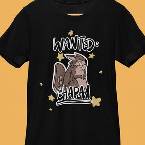 WANTED: Chapaa | Palia Inspired Fan Art Cute retro T shirt Fan Merch Men Women Unisex shirt