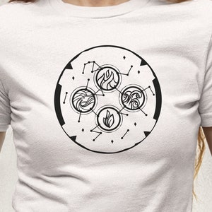 Night Sky Temple | Palia Inspired Minimalistic retro T shirt Fan Art Merch Men Women Unisex Sweatshirt