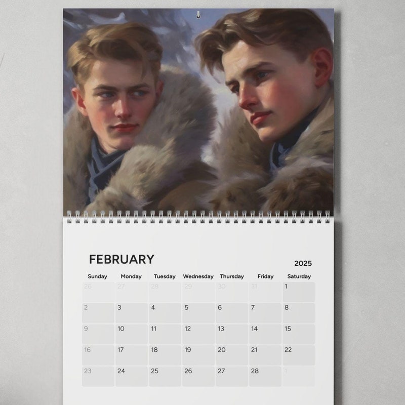 Gay Male Calendars 2025 Etsy