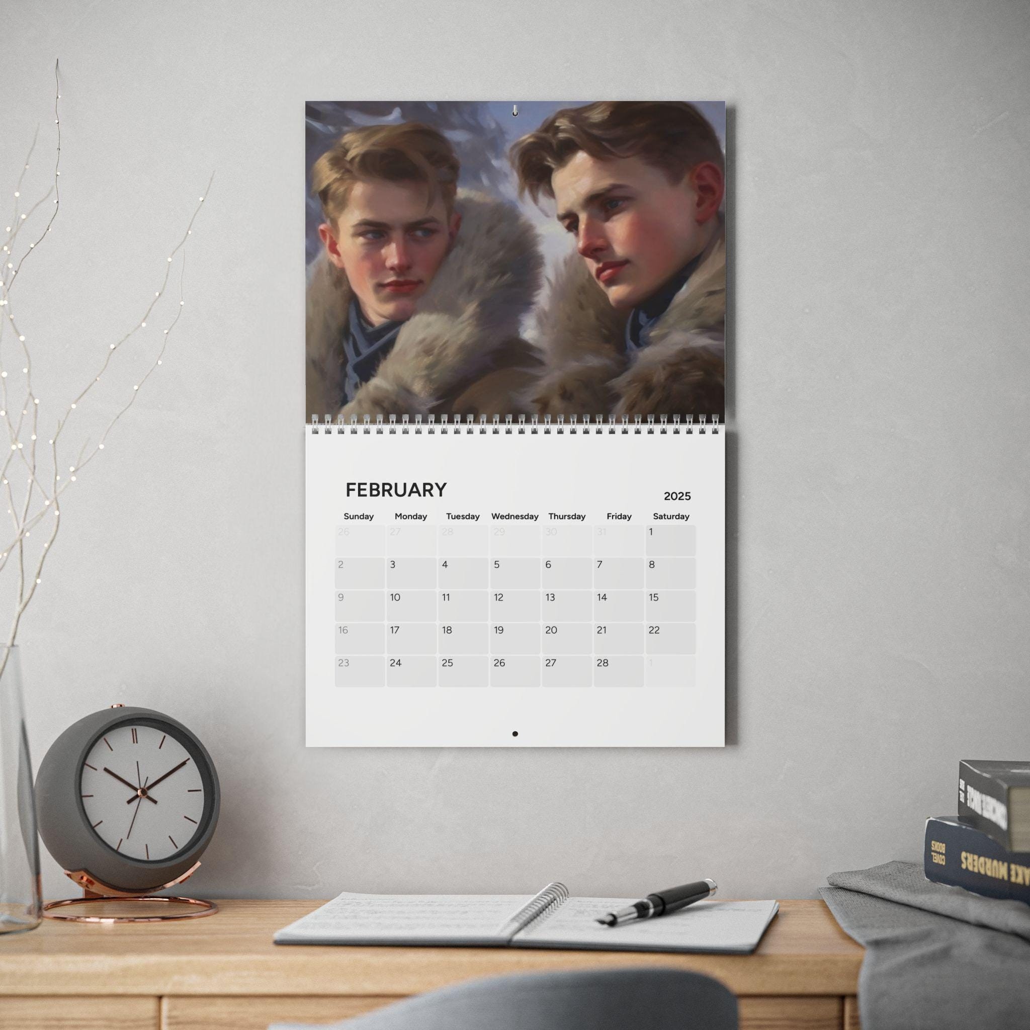 The Men of Naked Sword 2025 (Calendars 2025) | The Curious
