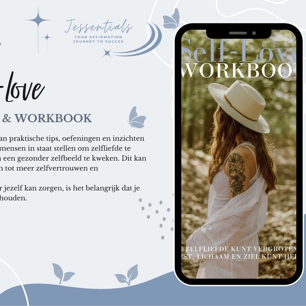 Self Love Journal | zelf liefde dagboek | Shadowwork | schaduwwerk | self-esteem | zelfvertrouwen | planner | Free Self-care Planner |