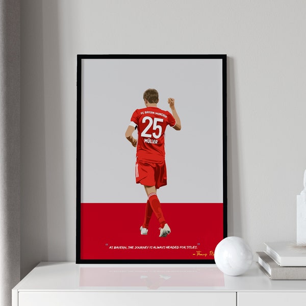 Thomas Muller Poster - Bayern Munich