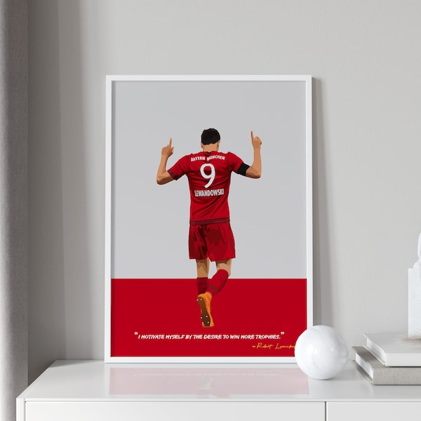 Robert Lewandowski - Bayern Munich Poster