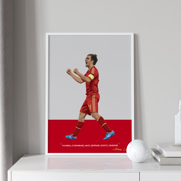 Philipp Lahm - Bayern Munich Poster - Soccer Gifts - Sports Poster