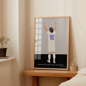 Modrić Poster - Real Madrid Poster - Luka Modric  Madrid