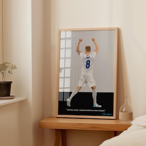 Toni Kroos Poster - Real Madrid Print