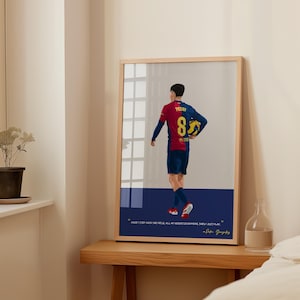Pedri Barcelona Poster | Barcelona Gifts