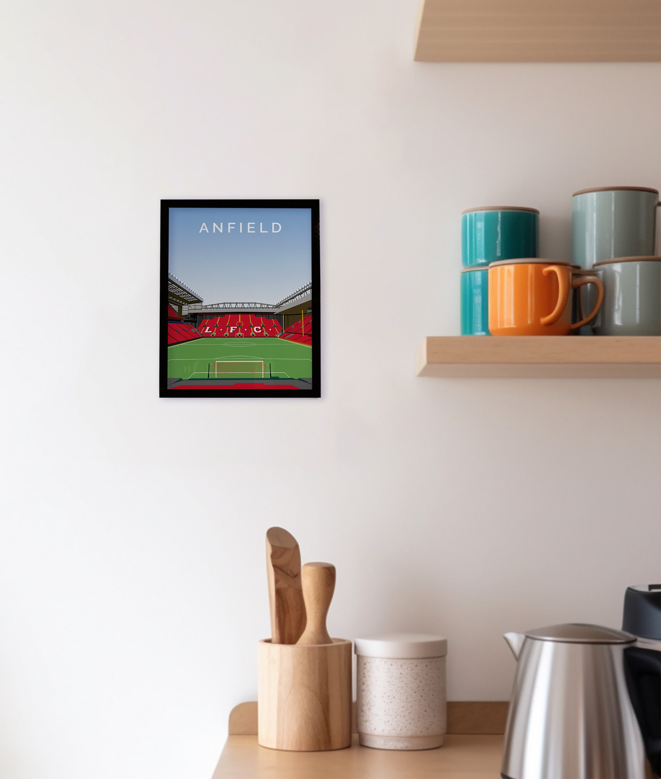 Anfield Print Liverpool Poster Liverpool Gifts Anfield Poster - Etsy