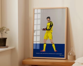 Petr Cech Chelsea Poster - Chelsea FC Gifts - Chelsea Prints