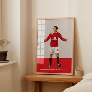 Ruud van Nistelrooy Manchester United Poster