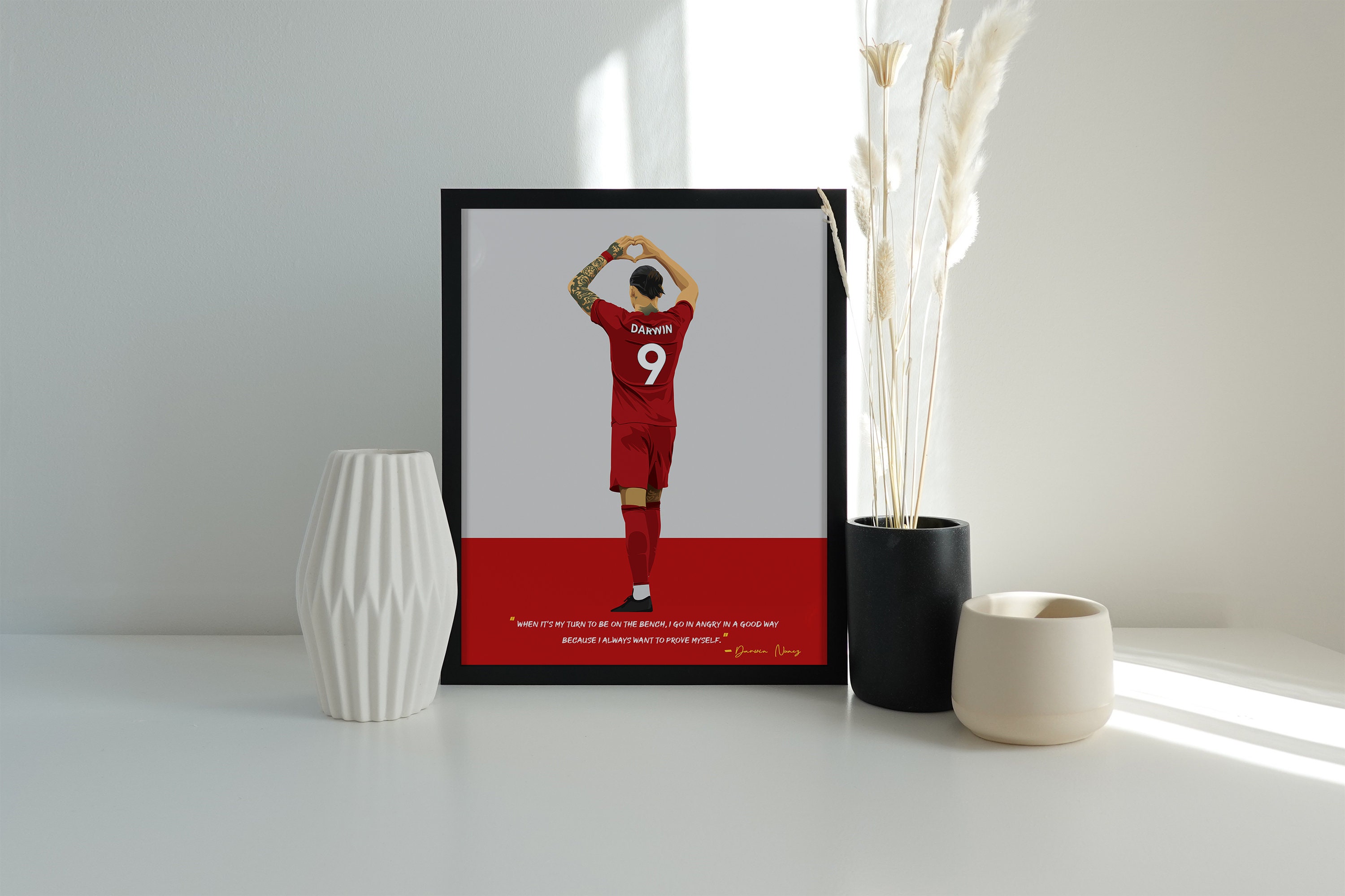 Discover Darwin Nunez Print - Liverpool Poster - Liverpool Gifts - Nunez Poster