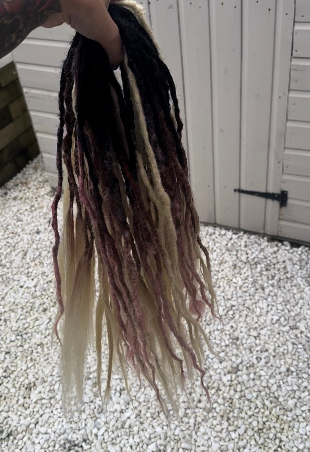 Synthetic Dreadlock Extensions Lightweight Dreads Set of Etsy