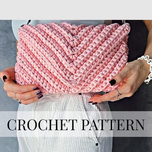 Häkeltaschenmuster, Häkel-Clutch, Umschlag-Clutch, Häkel-Geldbörsenmuster, einfache Häkelmuster, PDF-Download, Clutch-Geldbörse