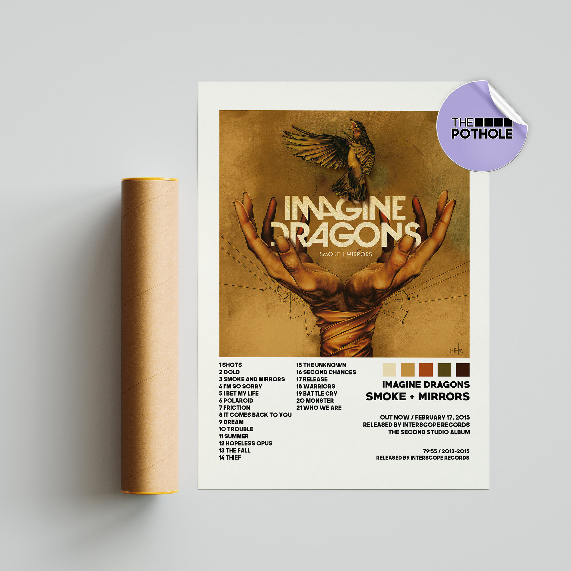 Imagine Dragons Monster Album Cover