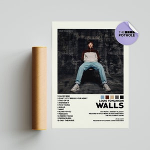 WALLS by Louis Tomlinson  Minimalist music, Custom album covers