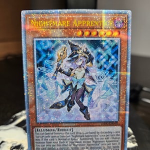 Nightmare Apprentice - 25° anniversario Quarto di secolo Starlight Raro - Prismatico Segreto - Comune - Orica Proxy - QCSR