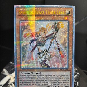 Spiritual Beast Tamer Lara - 25° anniversario Quarto di secolo Starlight Rare - Prismatic Secret - QCSR - Orica Proxy