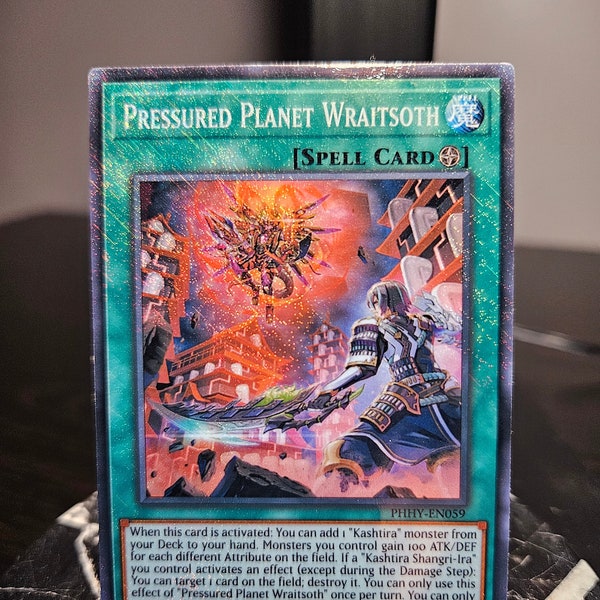 Pressured Planet Wraitsoth - Secret Rare or Common - Single or Playset - Orica Proxy