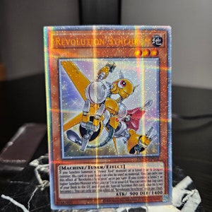 Revolution Synchron - 25° anniversario, quarto di secolo - Starlight - Prismatic Secret Rare - Comune - Orica Proxy Single o Playset